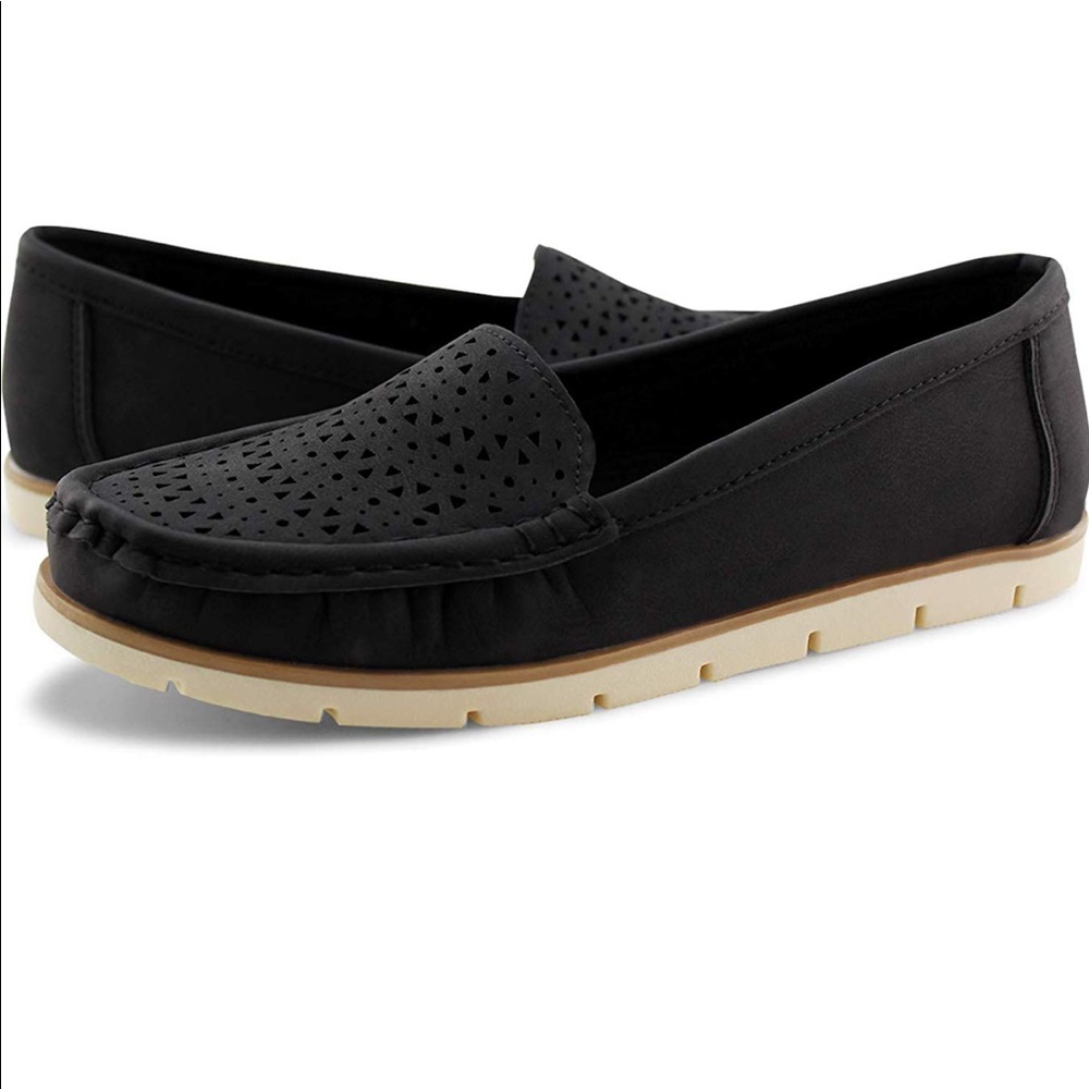 Womens Black Loafers
